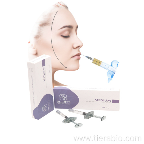 Dermeca 1ml Cross-Linked Hyaluronic Acid lip filler